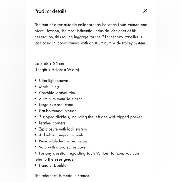 Louis Vuitton Horizon 70 Hard Rolling Suitcase - Picture 10 of 10